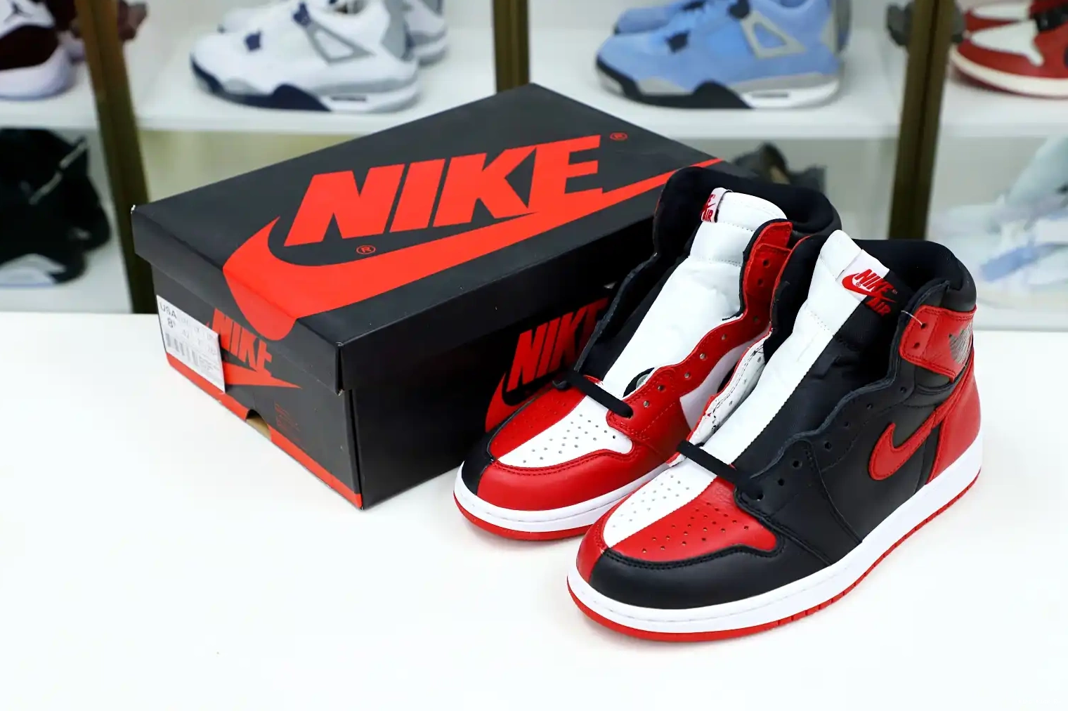 JORDAN NRG EXCLUSIVE TO 1 Kimikick AIR HOME' OG CHICAGO HIGH 'HOMAGE RETRO 0728